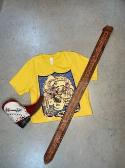 Barbosa Hand Tooled Leather Strap