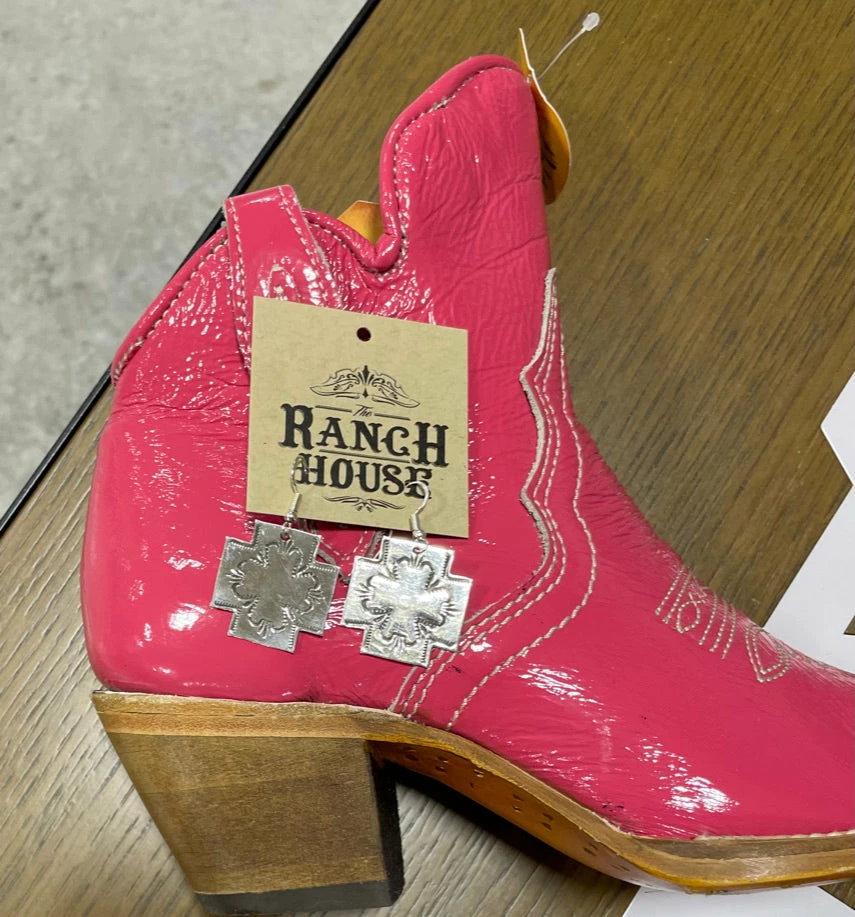 Silver Cross Earrings 3 Silver Cross Earrings