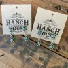 Turquoise Linked Earrings -shopranchhouse shop B87A9FFC 17EF 49B0 BB92 6E53B3C81616 1 105 c 1