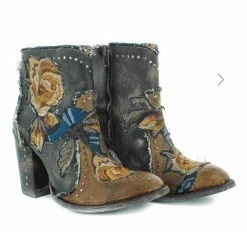 Old Gringo Carla Floral Bootie - Denim Blue 11 Old Gringo Carla Floral Bootie - Denim Blue -shopranchhouse shop IMG 0422