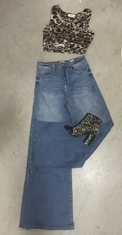 Wide Leg Sailor Jeans