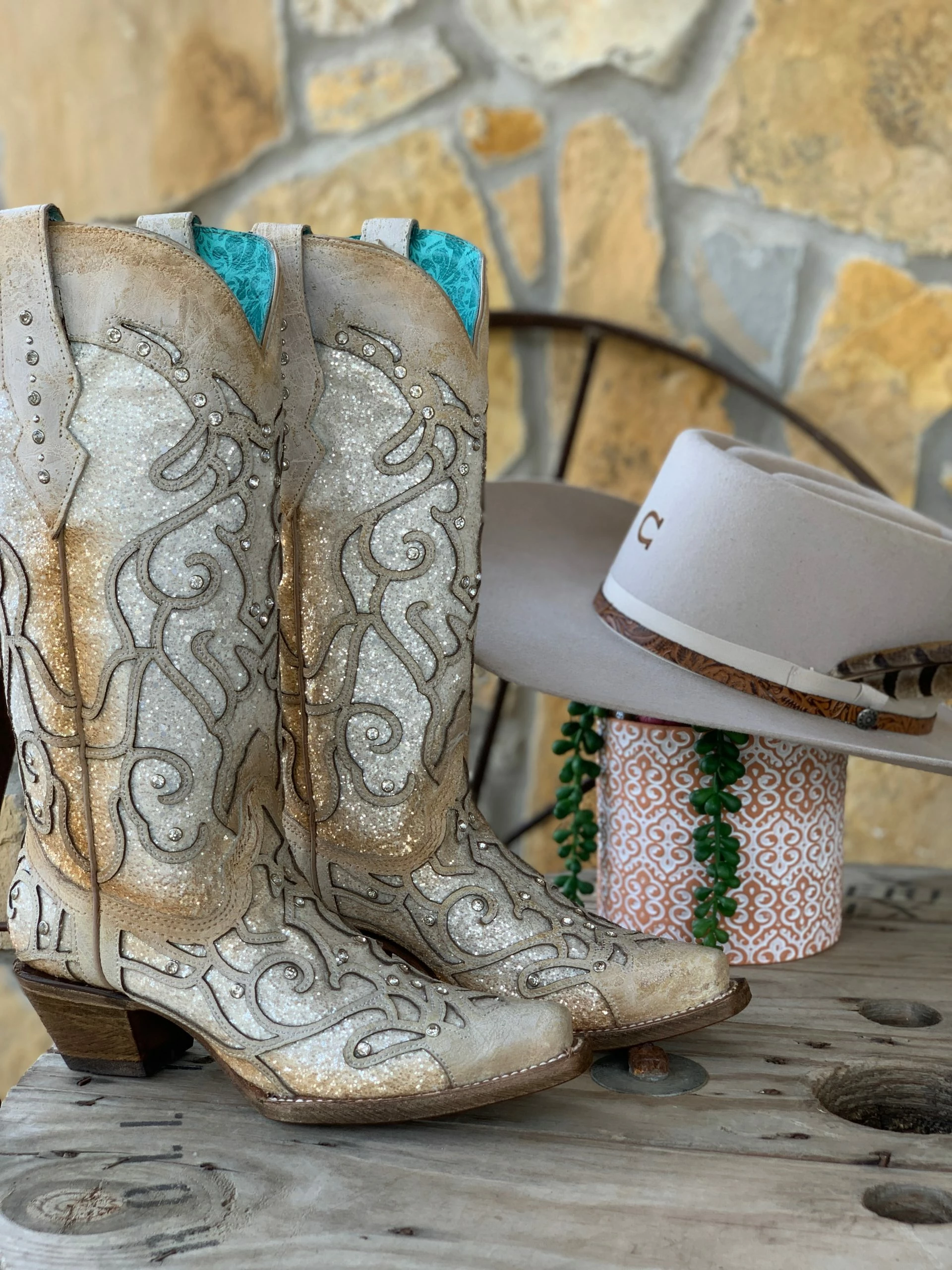 Corral Burnt Ice Boots 4 Corral Burnt Ice Boots - Image 2