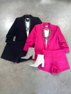 Suited For Me Shorts And Blazer