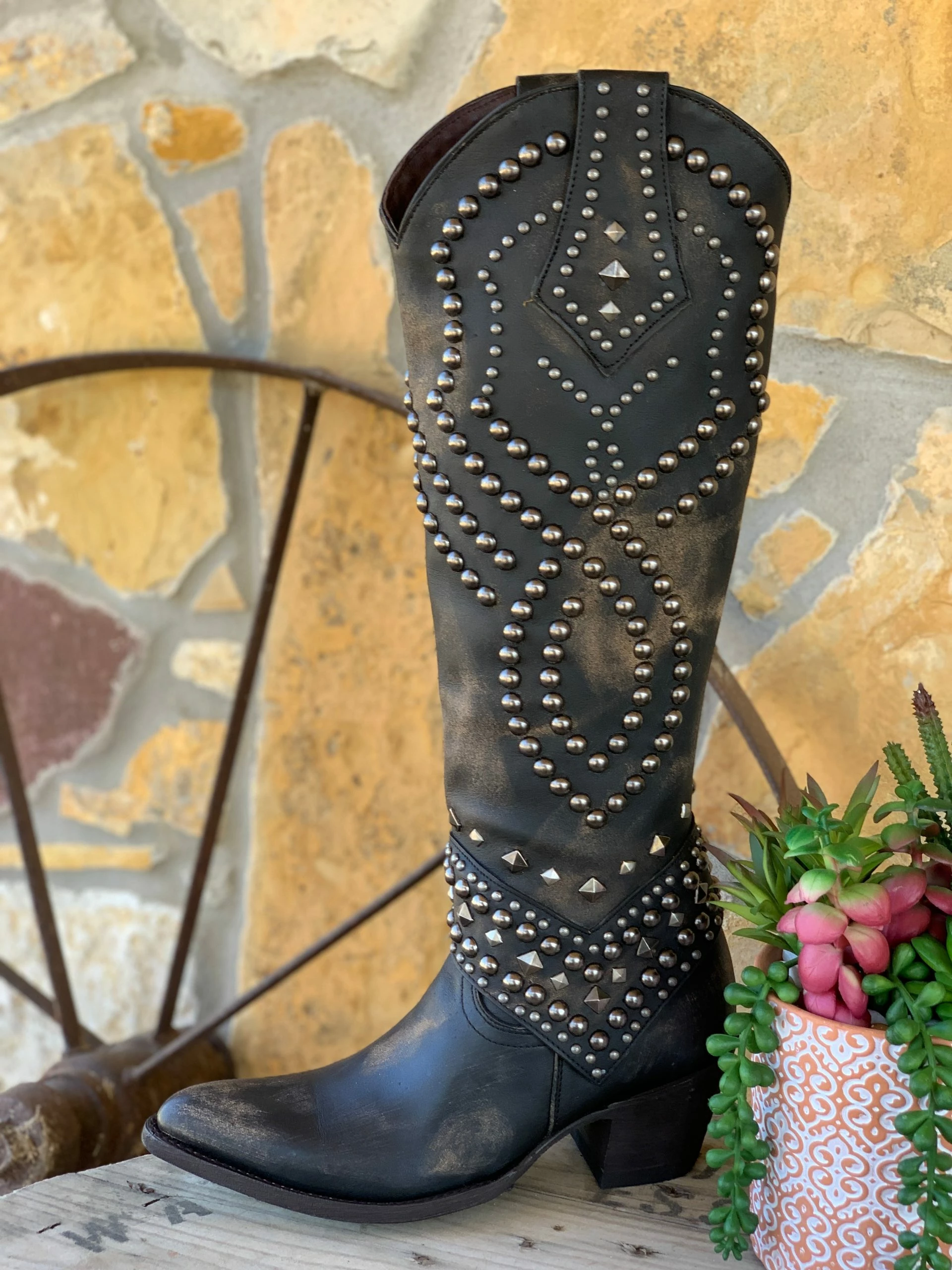 Old Gringo Belinda Boot - Distressed 3 Old Gringo Belinda Boot - Distressed