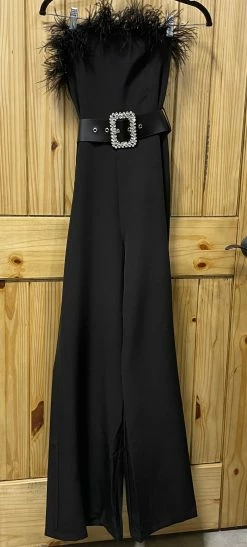 Feather Jumpsuit By Main Strip -shopranchhouse shop IMG 1926