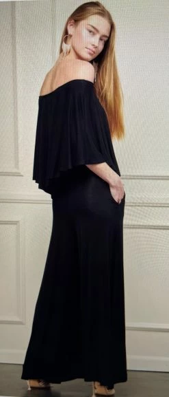 Off Shoulder Ruffle Jumpsuit - Jade By Jane -shopranchhouse shop IMG 1945