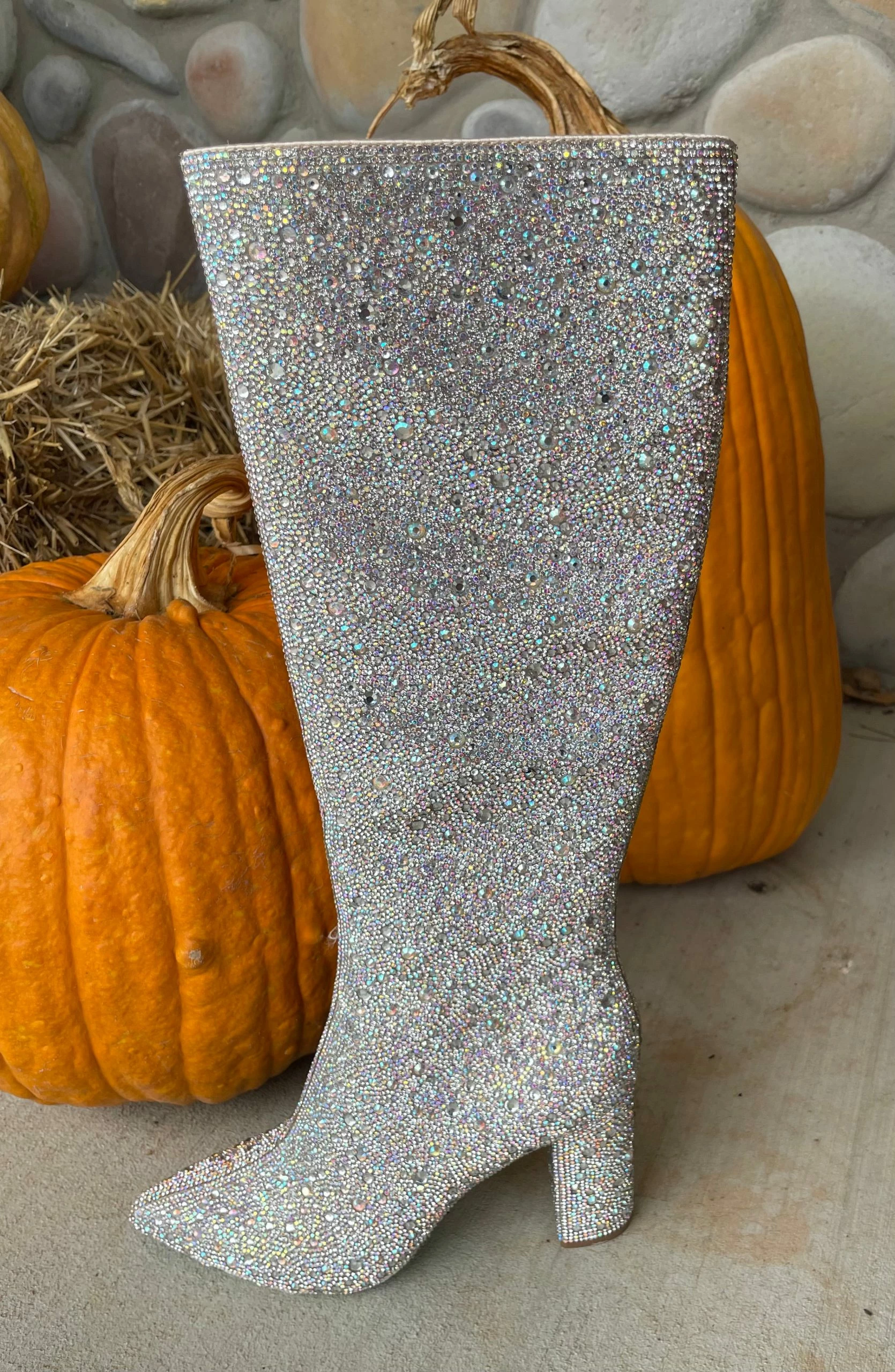 Rhinestone Candy Boots By Betsey Johnson 4 Rhinestone Candy Boots By Betsey Johnson - Image 2