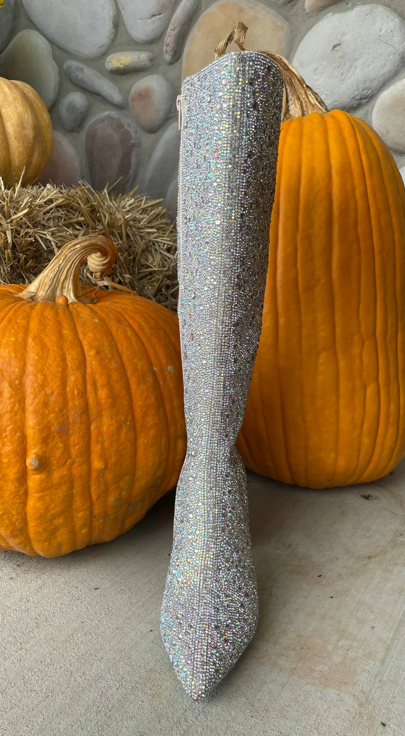 Rhinestone Candy Boots By Betsey Johnson 5 Rhinestone Candy Boots By Betsey Johnson - Image 3