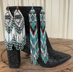 Navajo Tassel Earrings -shopranchhouse shop IMG 2488