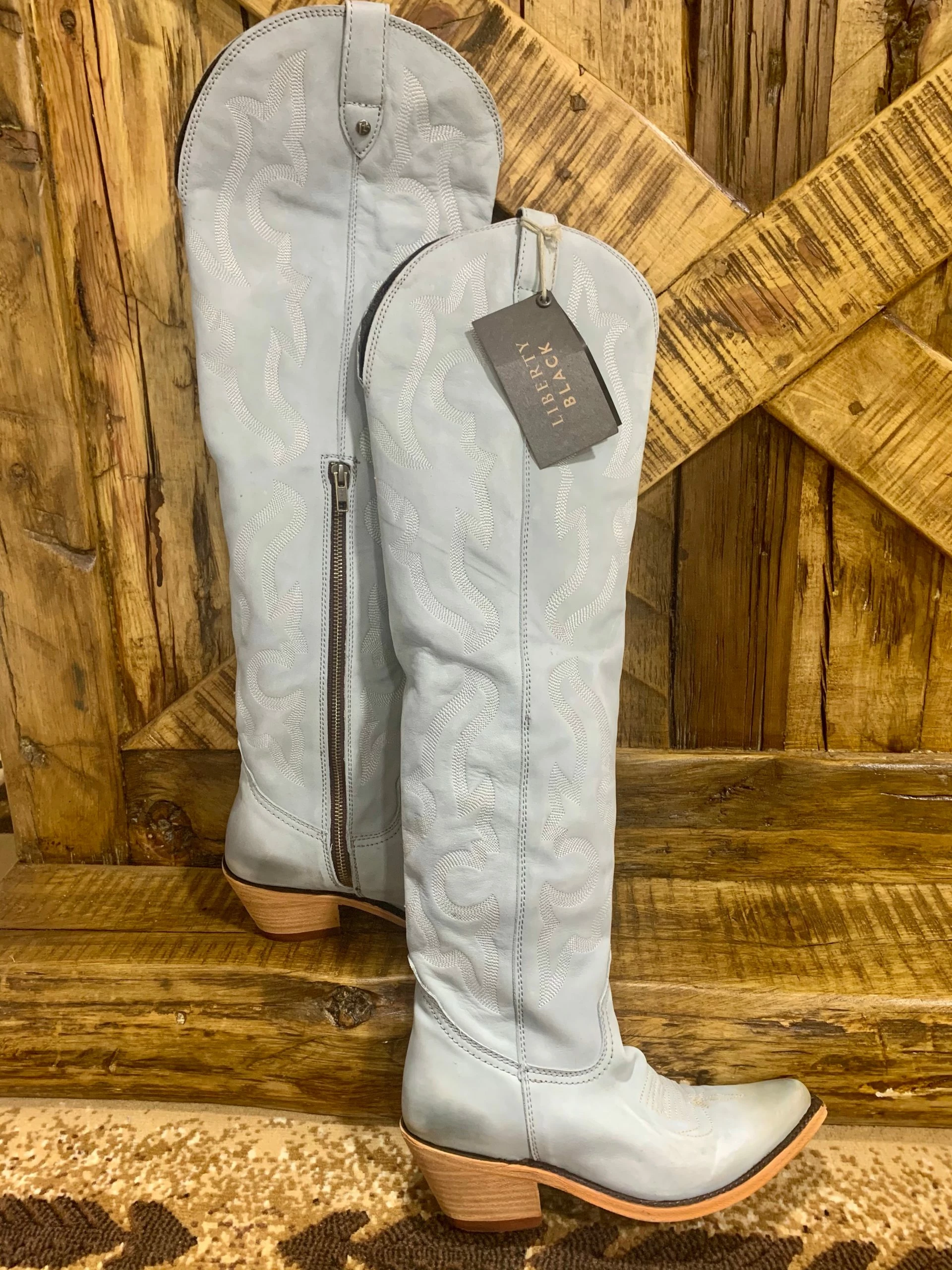 Liberty Black Allyssa - Vintage Blue 3 Liberty Black Allyssa - Vintage Blue