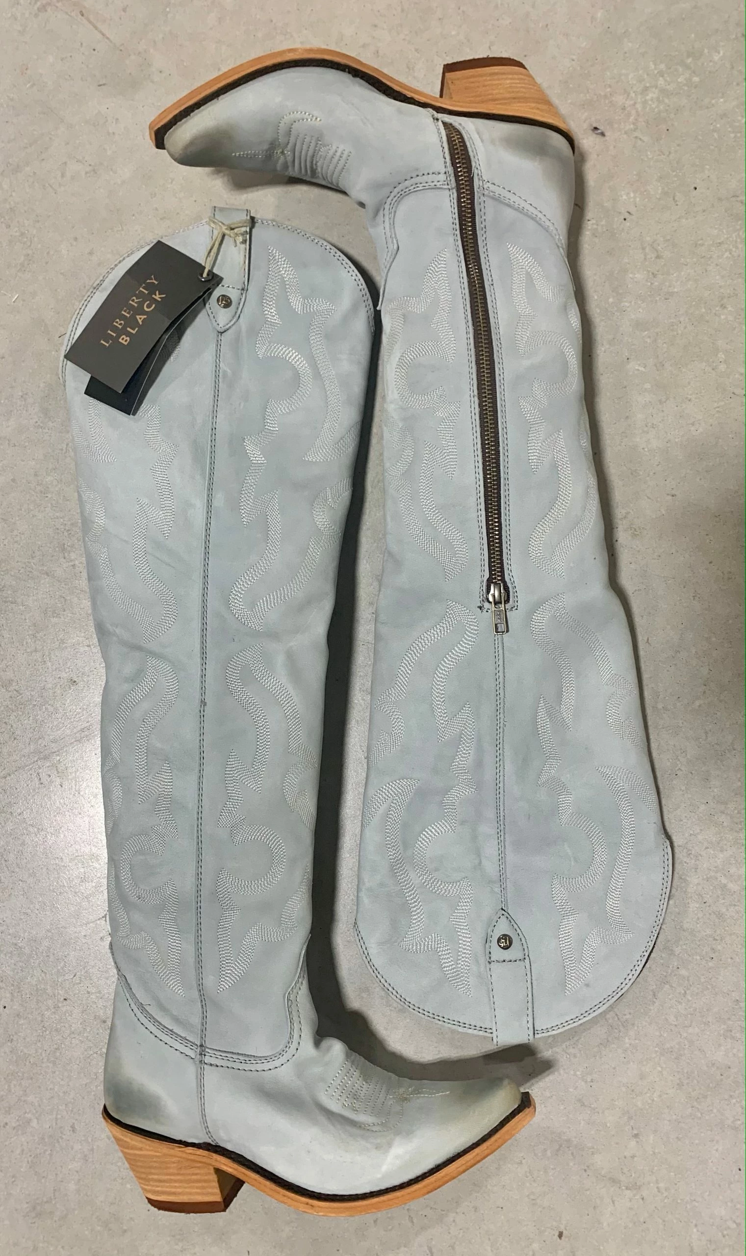 Liberty Black Allyssa - Vintage Blue 4 Liberty Black Allyssa - Vintage Blue - Image 2