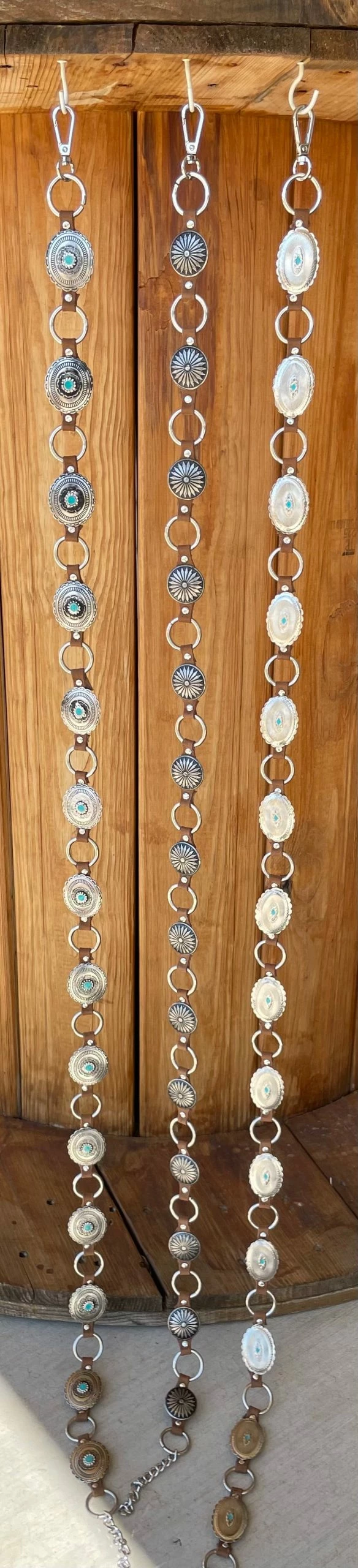 Barbosa Wild West Chain Belts 3 Barbosa Wild West Chain Belts