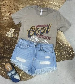 Mindy Denim Slip-Ons By Very G