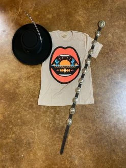 Barbosa Indian Feather Belt