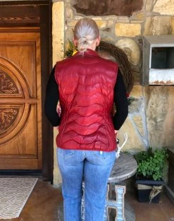 Scully Ribbed Leather Vest -shopranchhouse shop IMG 6924 2