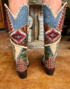 Old Gringo Blowout Boot - Blue -shopranchhouse shop IMG 6989 8560f41d d0b2 49e5 b4c5 d9b9492fb2be