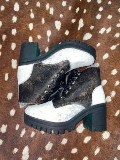 Alondra Cowhide Combat Boots -shopranchhouse shop IMG 7397