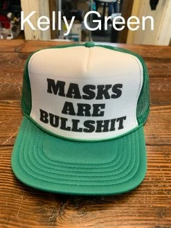 Masks Are Bullsh*t Trucker Hat -shopranchhouse shop IMG 92222