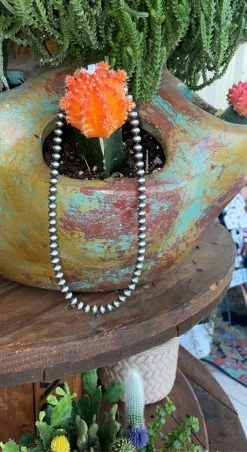 Silver Pearl Necklace