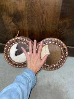 Rosenberg Cowhide Circle Purse -shopranchhouse shop IMG 9520