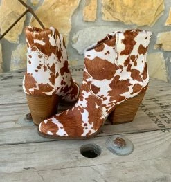 Bonnie Cow Booties -shopranchhouse shop IMG 9922