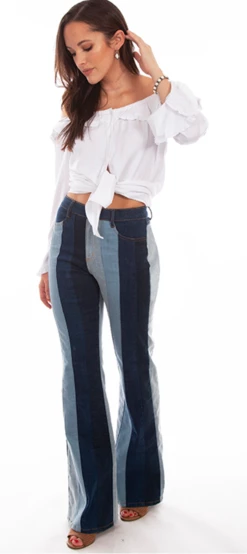 Scully Block Party Flare Jeans