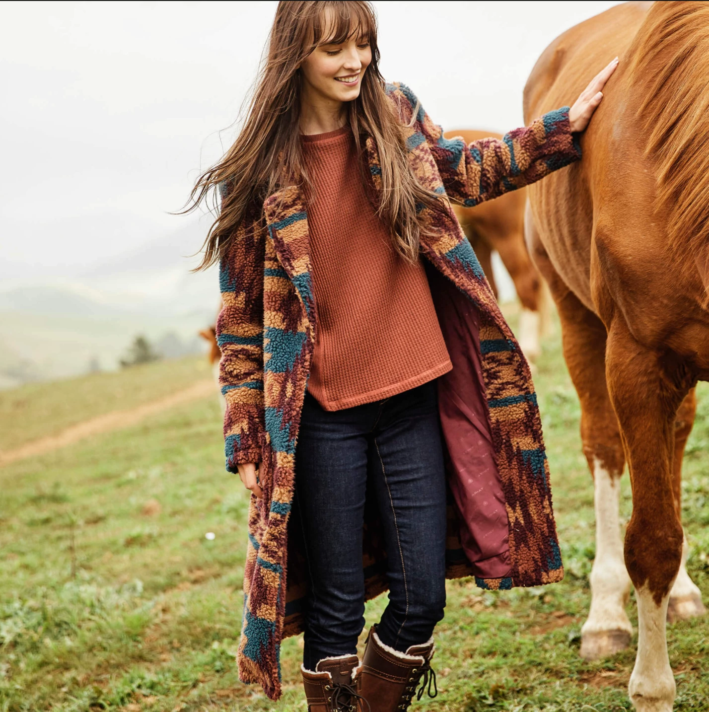 Katharine Sherpa Long Duster 3 Katharine Sherpa Long Duster