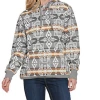 Pendleton Grey And White Aztec Print Unisex Hoodie -shopranchhouse shop ScreenShot2021 11 01at12.59.28PM