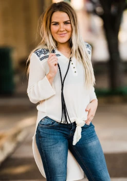 The Braided Bandit Leather Tassel Necklace - Medium Length -shopranchhouse shop Screen Shot 2019 10 29 at 1.52.12 PM