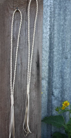 The Braided Bandit Leather Tassel Necklace - Medium Length -shopranchhouse shop Screen Shot 2019 10 29 at 1.52.50 PM
