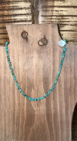Little Dark Turquoise Necklace