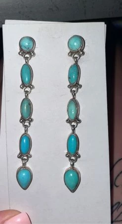 5 Pretty Turq Earrings