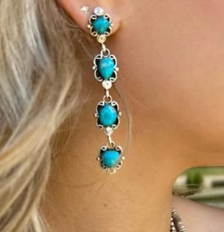 Pretty Little Things Turquoise Drop Earrings -shopranchhouse shop image a21128d1 f7d6 46ac 8cdd 7540f0dd0337