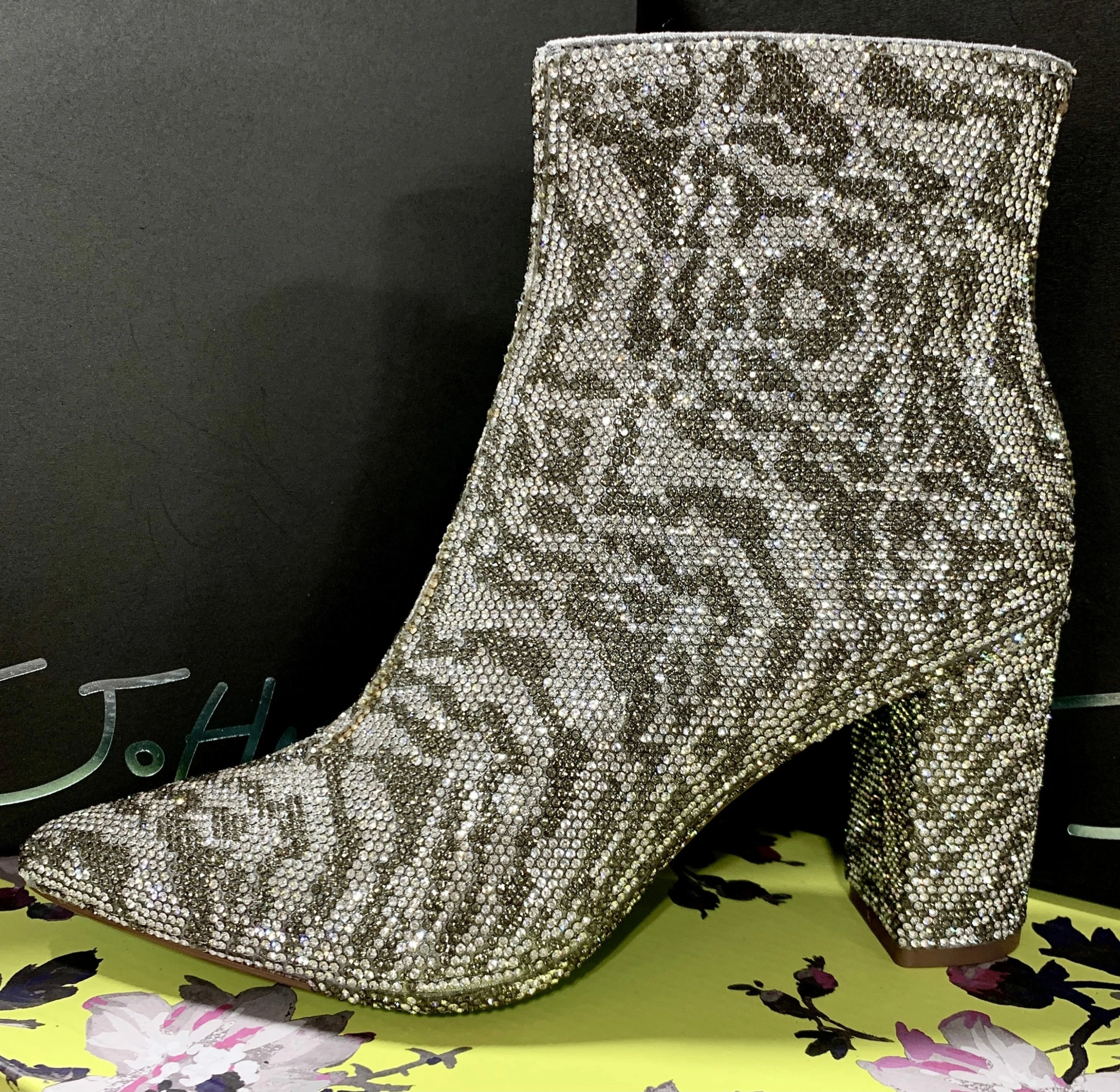 Betsey Johnson SB Cady Rhinestone World Bootie 17 Betsey Johnson SB Cady Rhinestone World Bootie - Image 15