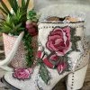 Old Gringo Carla Floral Bootie - Crackled White -shopranchhouse shop image d888ee01 cbc7 423e 8591 05754ddfa3e6 1