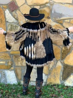 The Painted Pony Fringe Fur Coat -shopranchhouse shop image f67cd38b 6b6b 42d5 9ae8 54816e44310b